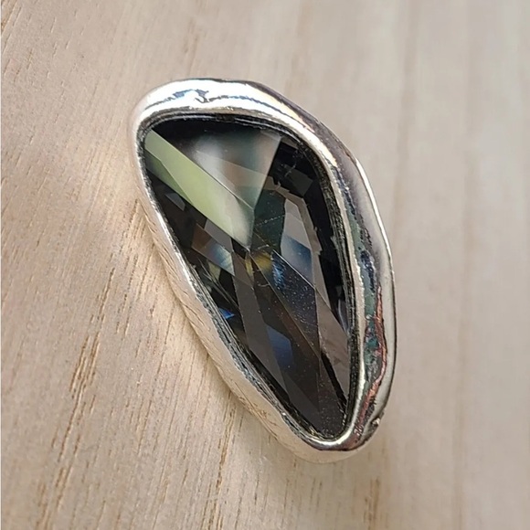 NOCTURNA - Bohemian Ring - Smoke gray crystal - Picture 5 of 15